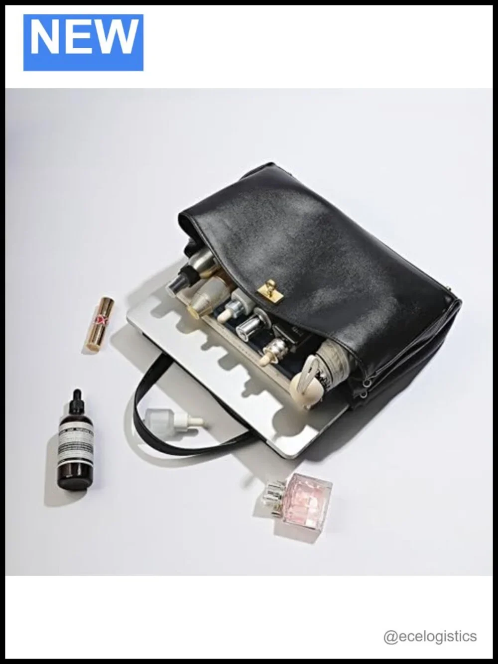 Women's Top Handle Satchel Tote Shoulder Bag - Faux Leather, Adjustable Straps